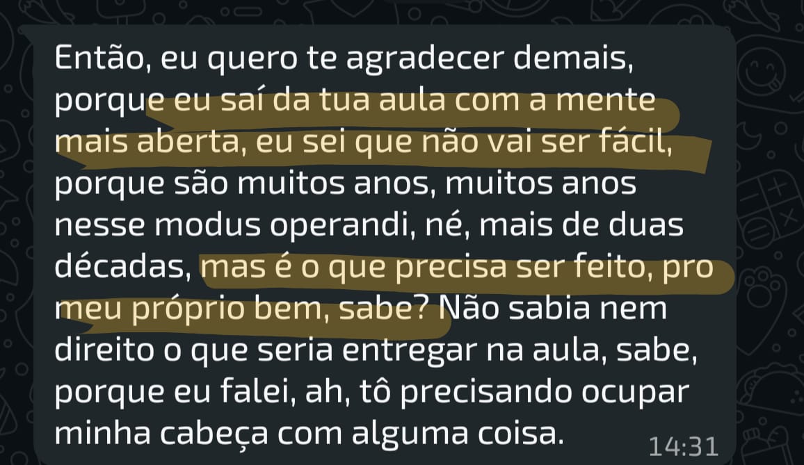 Depoimento Fernanda